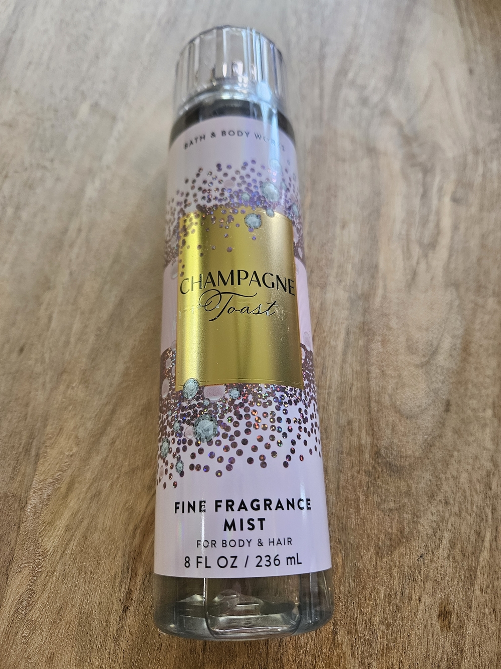 Bath & Body Works Pink & Gold Champagne Toast Fragrance Mist